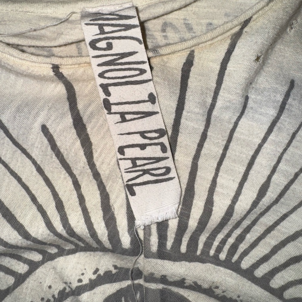 Magnolia Pearl Eye of Providence Tawney Wrap Tee - Picture 6 of 7